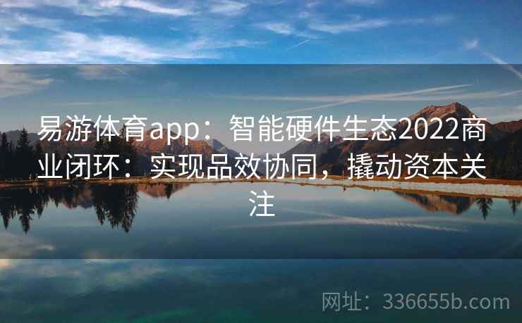 易游体育app:智能硬件生态2022商业闭环:实现品效协同,撬动资本关注 易游体育app:智能硬件生态2022商业闭环:实现品效协同,撬动资本关注