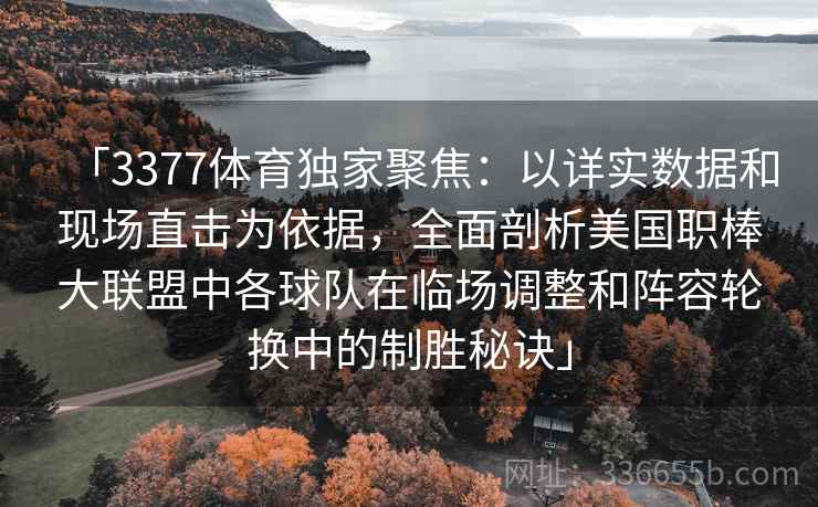 「3377体育独家聚焦：以详实数据和现场直击为依据，全面剖析美国职棒大联盟中各球队在临场调整和阵容轮换中的制胜秘诀」