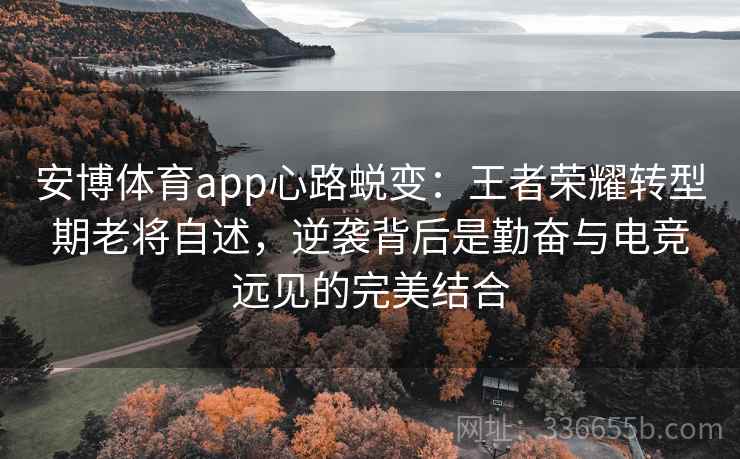 安博体育app心路蜕变：王者荣耀转型期老将自述，逆袭背后是勤奋与电竞远见的完美结合
